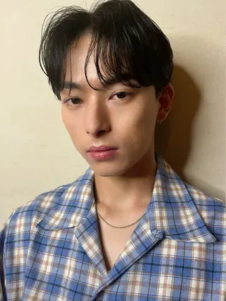 ショート メンズ メンズ🍃ナチュラル 韓国風ヘアRENのヘアスタイル