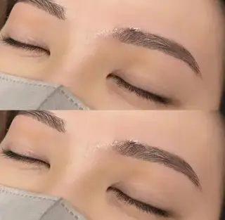 アイブロウ 🩷120%可愛い 保証🎀fein.のネイルデザイン