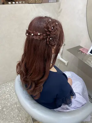 ロング ヘアアレンジ なな💎韓国系/ 渋谷💎のヘアスタイル