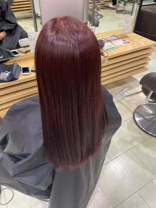 ミディアム 韓国ハイトーン🦋 hikariのヘアスタイル