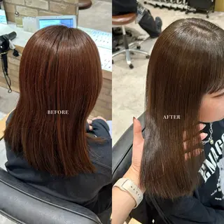 ロング カラー レイヤースタイル COCORO 🎀のヘアスタイル