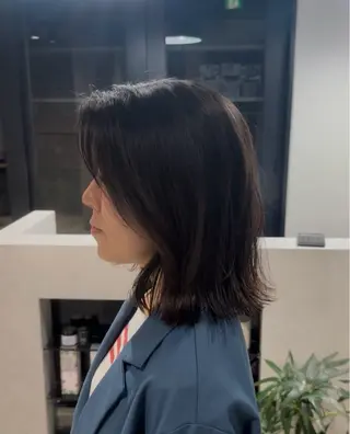 ミディアム カラー 骨格・似合わせカット 【原宿】Fukaのヘアスタイル