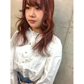 ミディアム カラー センスをお届けします 大谷将生INFPのヘアスタイル