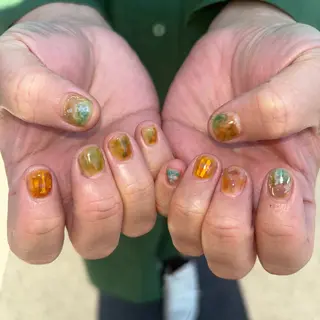 ネイル ぽっぷん satomiのネイルデザイン