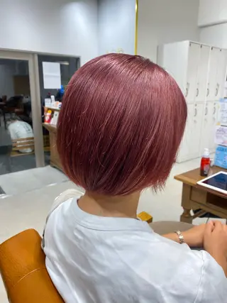 ショート 山﨑 燦人のヘアスタイル