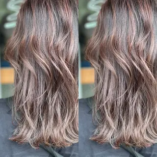 ロング カラー Snaly カラー特化ページのヘアスタイル