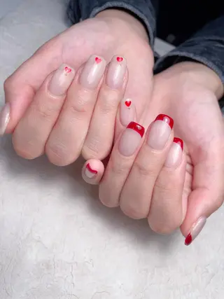ネイル M🌷nail 長さだし専門店のネイルデザイン