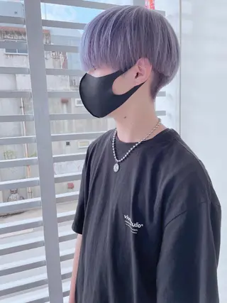 ミディアム カラー ヘアアレンジ メンズ メンズZina代表 田端 麗治のヘアスタイル