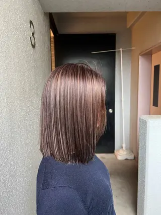 ミディアム カラー 🦄🦄🦄ＳＨＵ 🦄🦄🦄のヘアスタイル