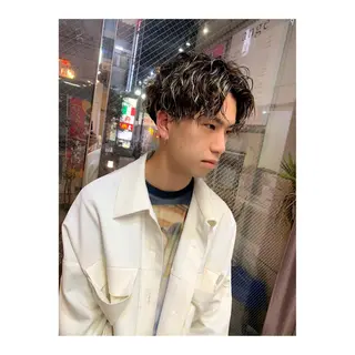 ショート パーマ メンズ ange☞ soutaのヘアスタイル