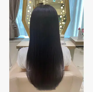 ロング カラー パーマ 💙美髪救世主💙 関華蓮のヘアスタイル