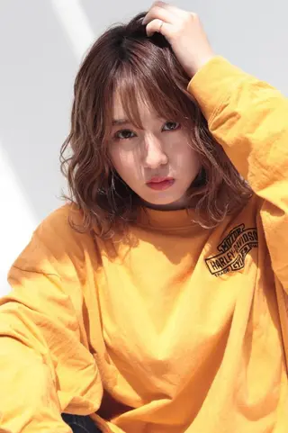 ミディアム Garret 新宿店【ギャレット】所属・⛑️髪質改善請負人 ⛑️ヤマザキタカヒトのヘアスタイル