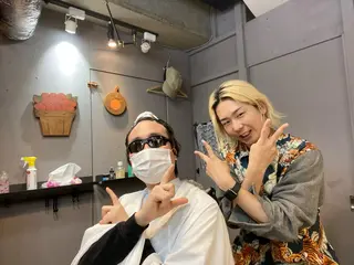 メンズ ✂︎美容師芸人👑 コモリギャルソンのヘアスタイル