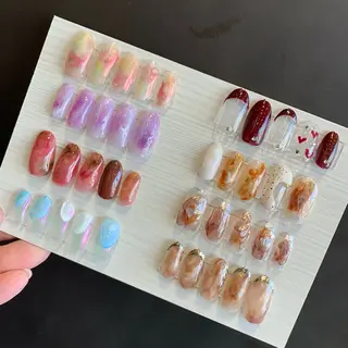 ネイル YUKIMO🍎名駅 /ニュアンスのネイルデザイン