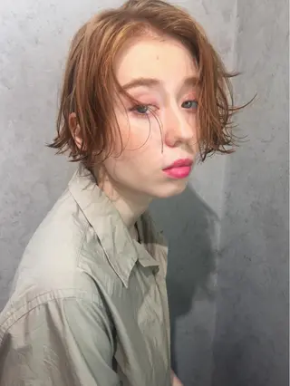 ショート MIGxLIG所属・けー ボブのヘアスタイル