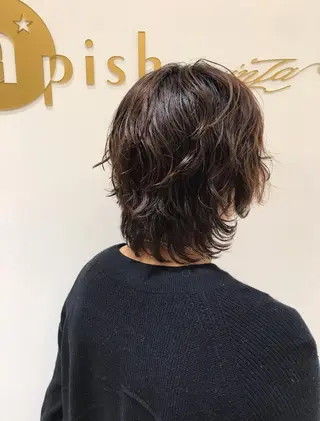 ショート パーマ ❤️パーマ美容師✂︎ 井口美緒のヘアスタイル