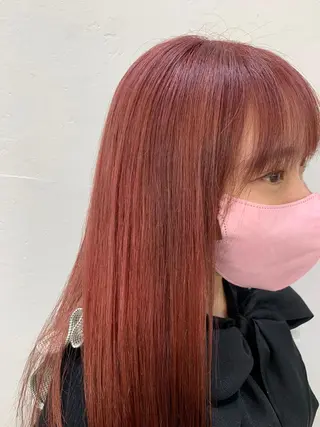 ロング カラー グランジヘア 無造作ヘアHYUGAのヘアスタイル