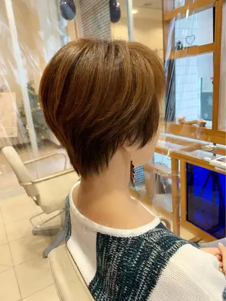 ショート カラー 松戸　kiju オーナースタイリストのヘアスタイル