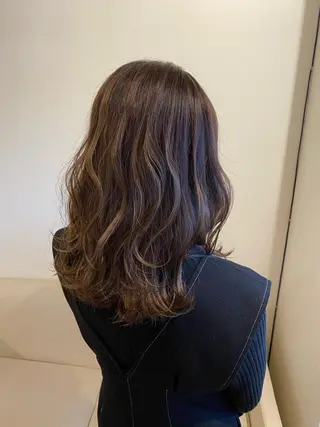ロング カラー 石井 佑樹のヘアスタイル
