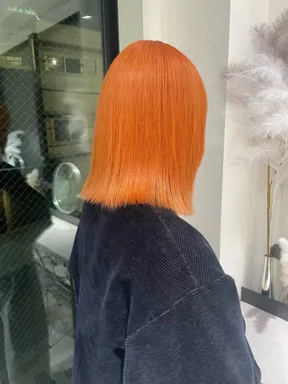 ミディアム GO TODAY SHAiRE SALON 原宿本店所属・REINA/ブリーチ /ハイトーン/原宿のヘアスタイル