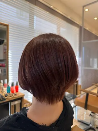 ショート レイヤーカット/韓国 🇰🇷mai💕のヘアスタイル