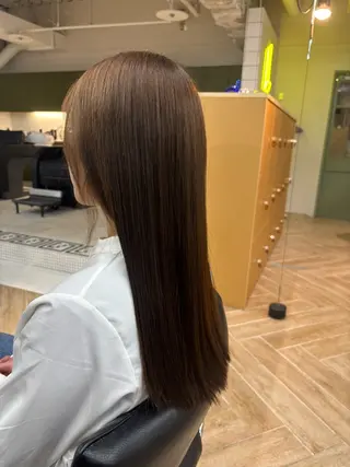ロング カラー カラーモデル募集中 新潟万代/rinkaのヘアスタイル