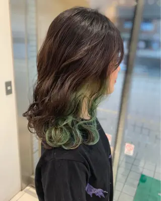 ミディアム カラー N° jillva ♦️川端裕司♦️のヘアスタイル