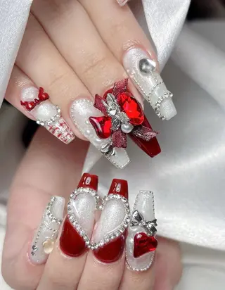 ネイル Aura  Nail 長さだし/パラジェルのネイルデザイン