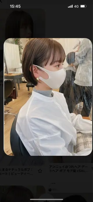 ショート IT’s所属・韓国好き🇰🇷 美容師MIKUのヘアスタイル