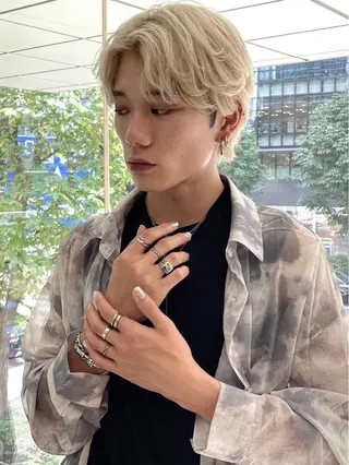 ヘアアレンジ メンズ メンズカット/ レベッカ 髙下 幹大のヘアスタイル