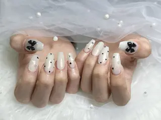 ネイル 【Eclat ｴｸﾗ】nail＆beauty所属・Eclat〔ｴｸﾗ〕 MOEKA𝜗𝜚*のネイルデザイン