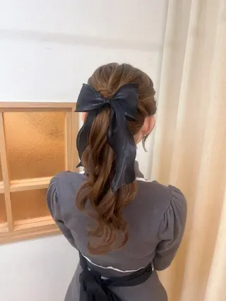 ヘアアレンジ 垢抜けヘアメイク🫧 JURI🪽のヘアスタイル