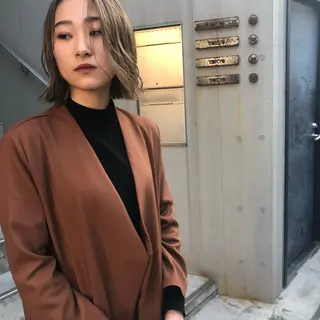 ショート ニシオカ タクヤのヘアスタイル