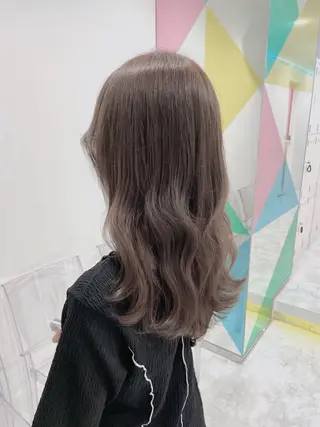ロング 💍大人デザイン /ハイトーン♡リクトのヘアスタイル