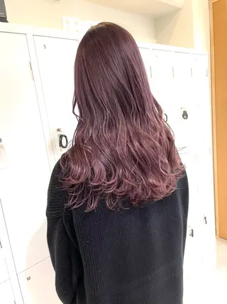 ロング カラー 木村 咲花のヘアスタイル