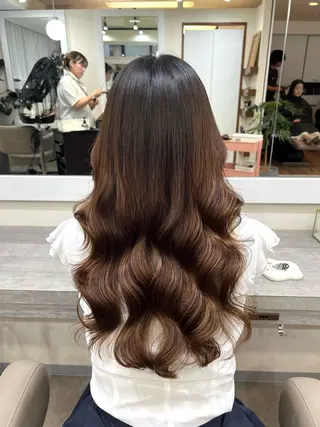 ロング ace share salon所属・韓国風パーマ/ 菅沼 成郷のヘアスタイル