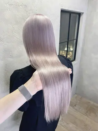 ロング カラー ヘアアレンジ 🍯傷ませないカラー 髪質改善🍯彪雅のヘアスタイル