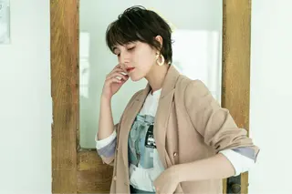 ショート カラー 【髪質改善　艶髪】 布川　莉穂のヘアスタイル