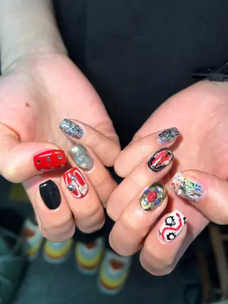 ネイル Nail Salon L'arc所属・💊大阪/心斎橋 moni🧠のネイルデザイン