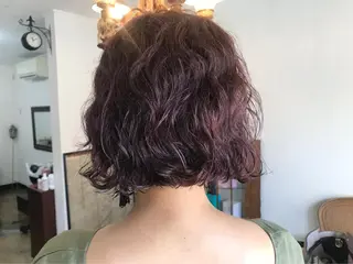ショート カラー chambre シャンブルのヘアスタイル