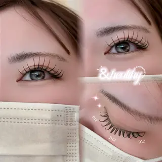 マツエク・マツパ Eyelash &nailartsalon Ali'i Hale所属・せきね ゆりのマツエク・マツパデザイン