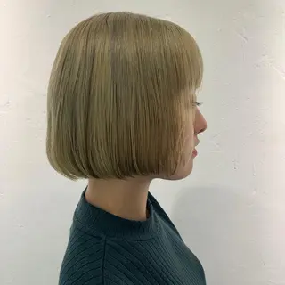 ショート カラー ブームボックス所属・🐝ハイトーンカラー hachi🐝のヘアスタイル