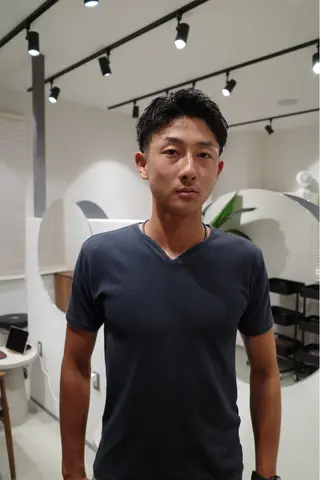 ショート メンズ ボブ/レイヤー /河内温太のヘアスタイル