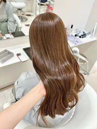 ロング カラー ParveMix￤ 大賀さつき🍨🤍のヘアスタイル