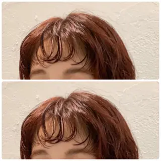 ミディアム パーマ satsuki 暖色・ブラウンカラーのヘアスタイル