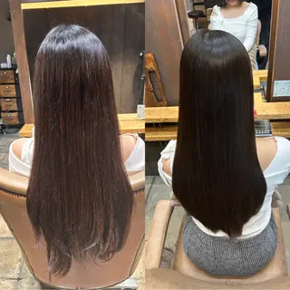 ロング 美髪縮毛矯正/ 髪質改善/愛敬響のヘアスタイル