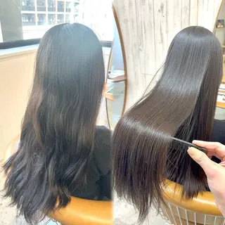 髪質改善✨縮毛矯正 ショートボブ/ともきのヘアスタイル