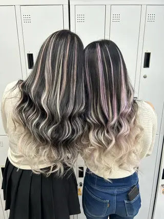 ロング カラー 🌸U-topia 🌸伊藤穂乃花🌸のヘアスタイル