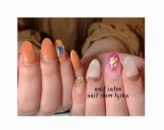 ネイル ﾈｲﾙﾙｰﾑﾘｯｶ 𝐦𝐚𝐲𝐮のネイルデザイン