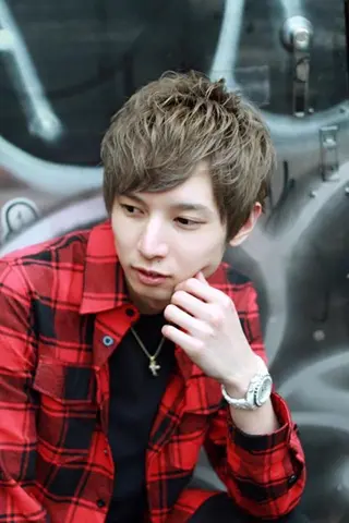 メンズ LAS 代表 ナガカワ コウヘイのヘアスタイル